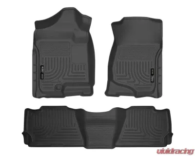 Husky Liners WeatherBeater Floor Liners Black for 07-14 Escalade/Tahoe/Yukon - 98251
