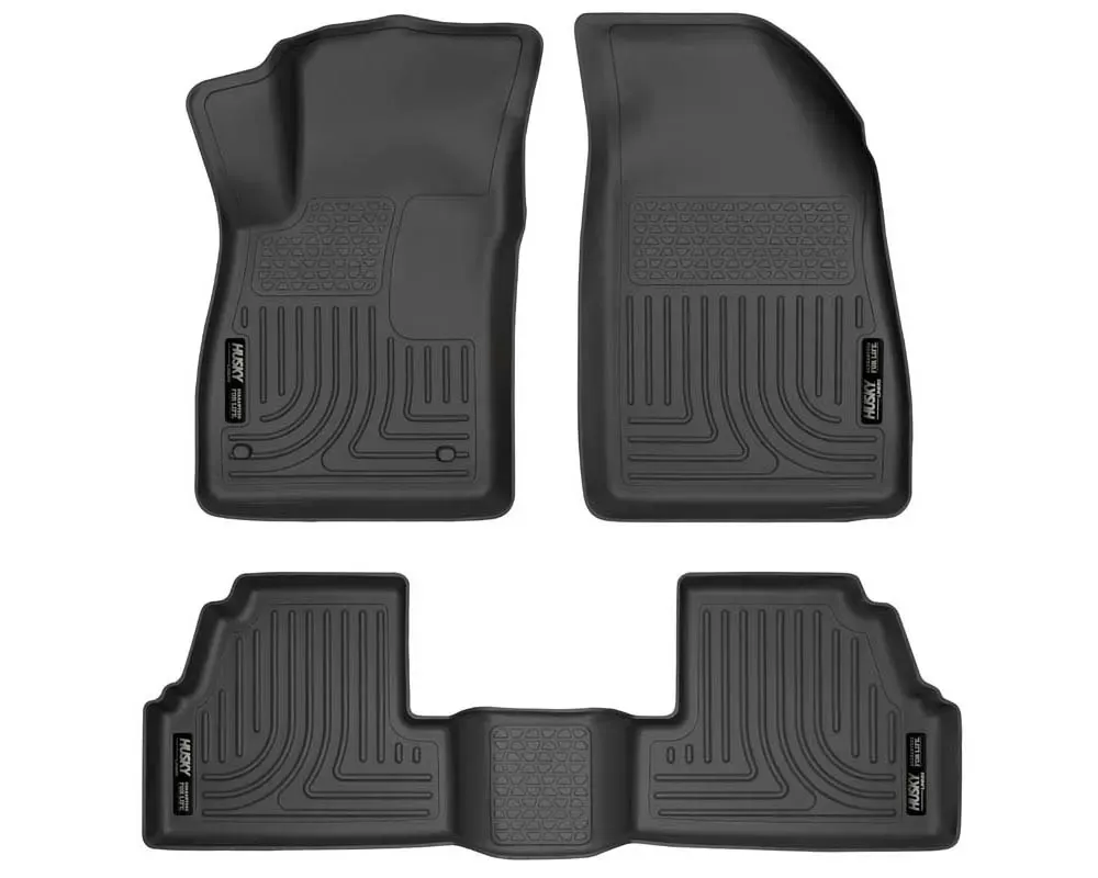 Husky Liners WeatherBeater Floor Liners Black Front & 2nd Row 2013-2021 Buick/Chevrolet - 98271