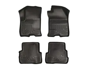 Husky Liners WeatherBeater Floor Liners Black for 08-12 Ford Focus Front & 2nd Row