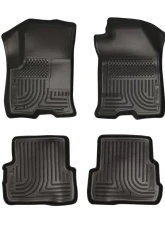 Husky Liners WeatherBeater Floor Liners Black for 08-12 Ford Focus Front & 2nd Row                                     - 98311 - Image 3