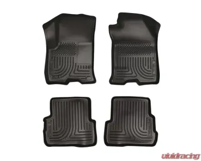 Husky Liners WeatherBeater Floor Liners Black for 08-12 Ford Focus Front & 2nd Row - 98311