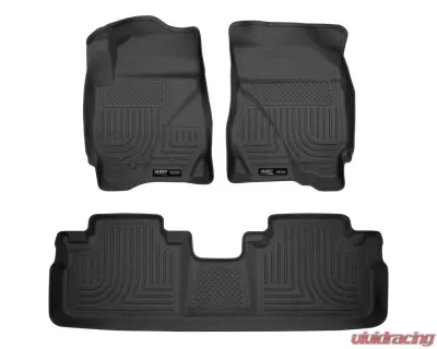 Husky Liners WeatherBeater Black Floor Liners for 09-12 Escape/Tribute/Mariner - 98351