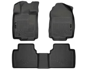 Husky Liners WeatherBeater Floor Liners Black for 06-12 Fusion/MKZ/Milan