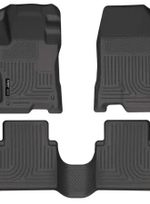 Husky Liners WeatherBeater Floor Liners Black Front & 2nd Row 08-12 Honda Accord                                     - 98401 - Image 3