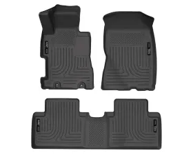 Husky Liners WeatherBeater Floor Liners Black for 06-11 Honda Civic 4 Door