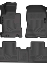 Husky Liners WeatherBeater Floor Liners Black for 06-11 Honda Civic 4 Door                                     - 98411 - Image 3