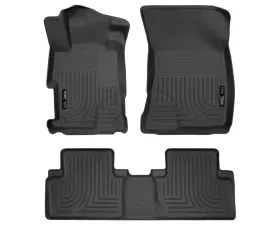 Husky Liners WeatherBeater Floor Liners Black for 12-13 Honda Civic 4 Door