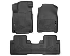 Husky Liners WeatherBeater Floor Liners Black for 12-15 Honda CR-V Front & 2nd Row