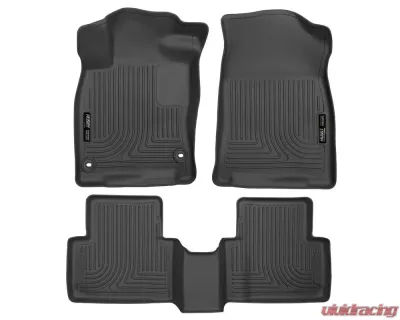 Husky Liners Front & 2nd Seat Floor Liners Black for Honda Civic 2016+ - 98461