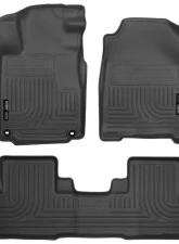 Husky Liners 15-16 Honda CR-V Black Front & 2nd Seat Floor Liners                                     - 98471 - Image 3