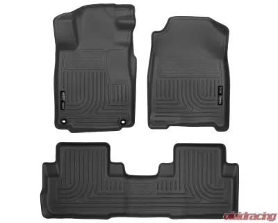 Husky Liners 15-16 Honda CR-V Black Front & 2nd Seat Floor Liners - 98471
