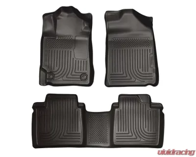 Husky Liners WeatherBeater Floor Liners Front & 2nd Row Black 07-11 Camry - 98511