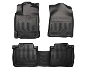 Husky Liners WeatherBeater Floor Liners Black for 09-11 Toyota Venza Front & 2nd Row