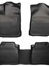 Husky Liners WeatherBeater Floor Liners Black for 09-11 Toyota Venza Front & 2nd Row                                     - 98541 - Image 3