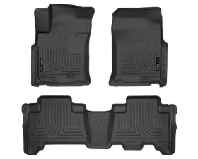 Husky Liners WeatherBeater Floor Liners Black for 10-13 GX460/4Runner
