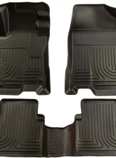 Husky Liners WeatherBeater Floor Liners Black for 07-12 Nissan Altima 4 Door                                     - 98601 - Image 3