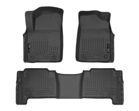 Husky Liners WeatherBeater Floor Liners Black for 11-13 Infiniti QX56/QX80