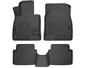 Husky Liners WeatherBeater Floor Liners Black for 14-16 Mazda 3 Front & 2nd Row