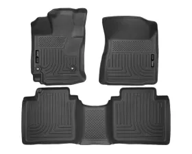 Husky Liners WeatherBeater Floor Liners Front & 2nd Row 2015 Venza Black