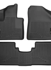 Husky Liners WeatherBeater Floor Liners Front & 2nd Row 2016 Kia Sorento - Black                                     - 98691 - Image 3