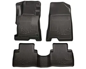 Husky Liners WeatherBeater Floor Liners Black for 11-13 Kia Sorento 3rd Row