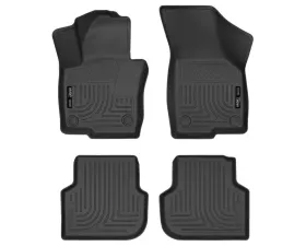 Husky Liners WeatherBeater Floor Liners Front & 2nd Row Black 11-15 Jetta
