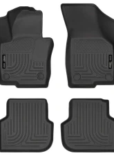 Husky Liners WeatherBeater Floor Liners Front & 2nd Row Black 11-15 Jetta                                     - 98831 - Image 3