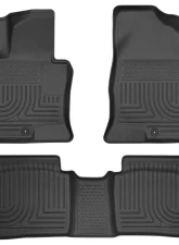 Husky Liners WeatherBeater Floor Liners Black for 11-15 Hyundai Sonata                                     - 98851 - Image 3