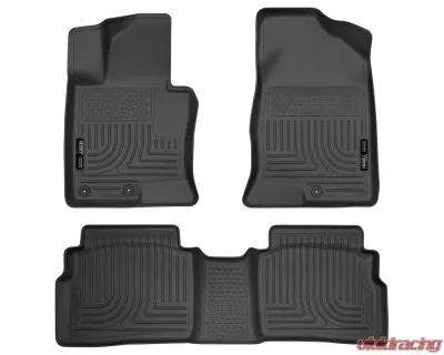 Husky Liners WeatherBeater Floor Liners Black for 11-15 Hyundai Sonata - 98851