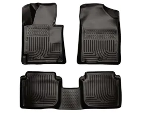 Husky Liners WeatherBeater Floor Liners Black for 11-13 Hyundai Elantra