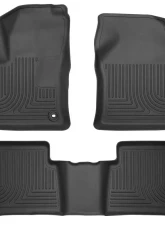 Husky Liners Black Floor Liners for 2017+ Toyota Prius Front & 2nd Seat                                     - 98991 - Image 3