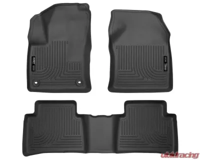 Husky Liners Black Floor Liners for 2017+ Toyota Prius Front & 2nd Seat - 98991