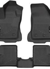 Husky Liners WeatherBeater Floor Liners Front & 2nd Row 2015 Jeep Renegade - Black                                     - 99081 - Image 3
