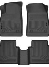 Husky Liners WeatherBeater Floor Liners Front & 2nd Row Black 14-15 Chevy Impala                                     - 99101 - Image 3