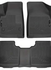 Husky Liners WeatherBeater Black Floor Liners for 2017 Cadillac XT5/GMC Acadia Front & 2nd Row                                     - 99141 - Image 3