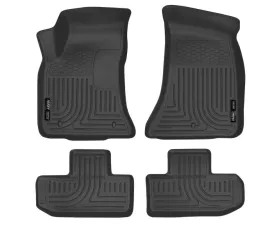 Husky Liners 16-18 Dodge Challenger Front & 2nd Seat Floor Liners Black