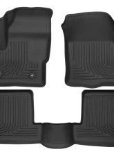 Husky Liners WeatherBeater Floor Liners Front & 2nd Row Black 2015 MKC                                     - 99301 - Image 3