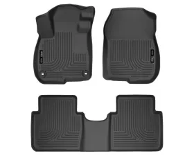 Husky Liners Front & 2nd Seat Floor Liners Black for Honda CR-V 2017+