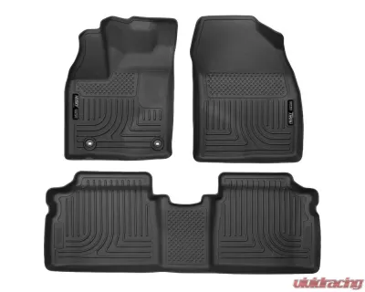 Husky Liners WeatherBeater Floor Liners Black for 12-15 Toyota Prius Plug-In - 98931
