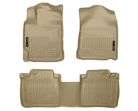Husky Liners WeatherBeater Floor Liners Tan for 10-15 Lexus RX350/RX450h