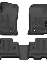 Husky Liners WeatherBeater Floor Liners Black Front & 2nd Row 2013+ Lexus GX460, Toyota 4Runner                                     - 99571 - Image 3