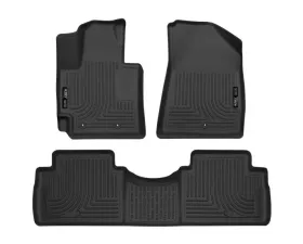 Husky Liners 14-18 Kia Soul Front & 2nd Seat Floor Liners, Black