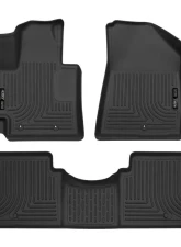 Husky Liners 14-18 Kia Soul Front & 2nd Seat Floor Liners, Black                                     - 99611 - Image 3