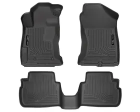 Husky Liners Subaru Impreza Front & 2nd Seat Floor Liners 2017 Black