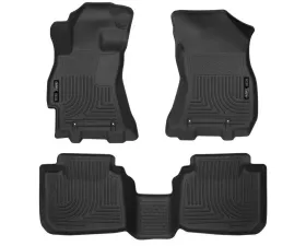 Husky Liners WeatherBeater Floor Liners Black for 2015 Subaru Legacy/Outback