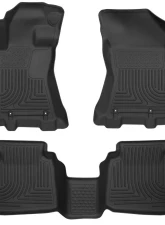 Husky Liners WeatherBeater Floor Liners Black for 2015 Subaru Legacy/Outback                                     - 99671 - Image 3