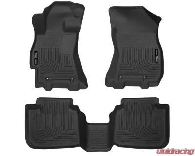 Husky Liners WeatherBeater Floor Liners Black for 2015 Subaru Legacy/Outback - 99671