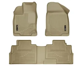 Husky Liners WeatherBeater Floor Liners Tan for 07-15 Ford Edge/MKX
