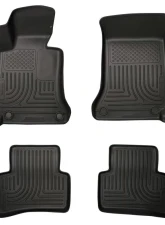 Husky Liners WeatherBeater Floor Liners Black for 08-13 Mercedes C-Class                                     - 99811 - Image 3