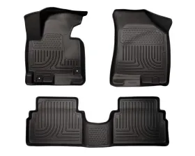 Husky Liners WeatherBeater Black Floor Liners for 14-15 Kia Sportage